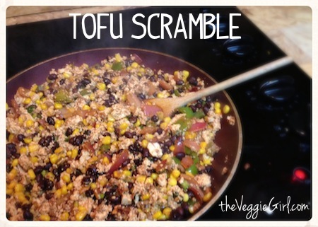 Tofu Scramble || theVeggieGirl.com