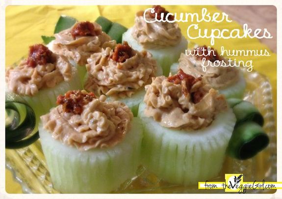 Cucumber Cupcakes