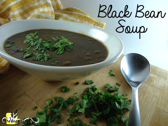 Vegan Black Bean Soup 