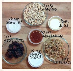 Cheesecake Ingredients