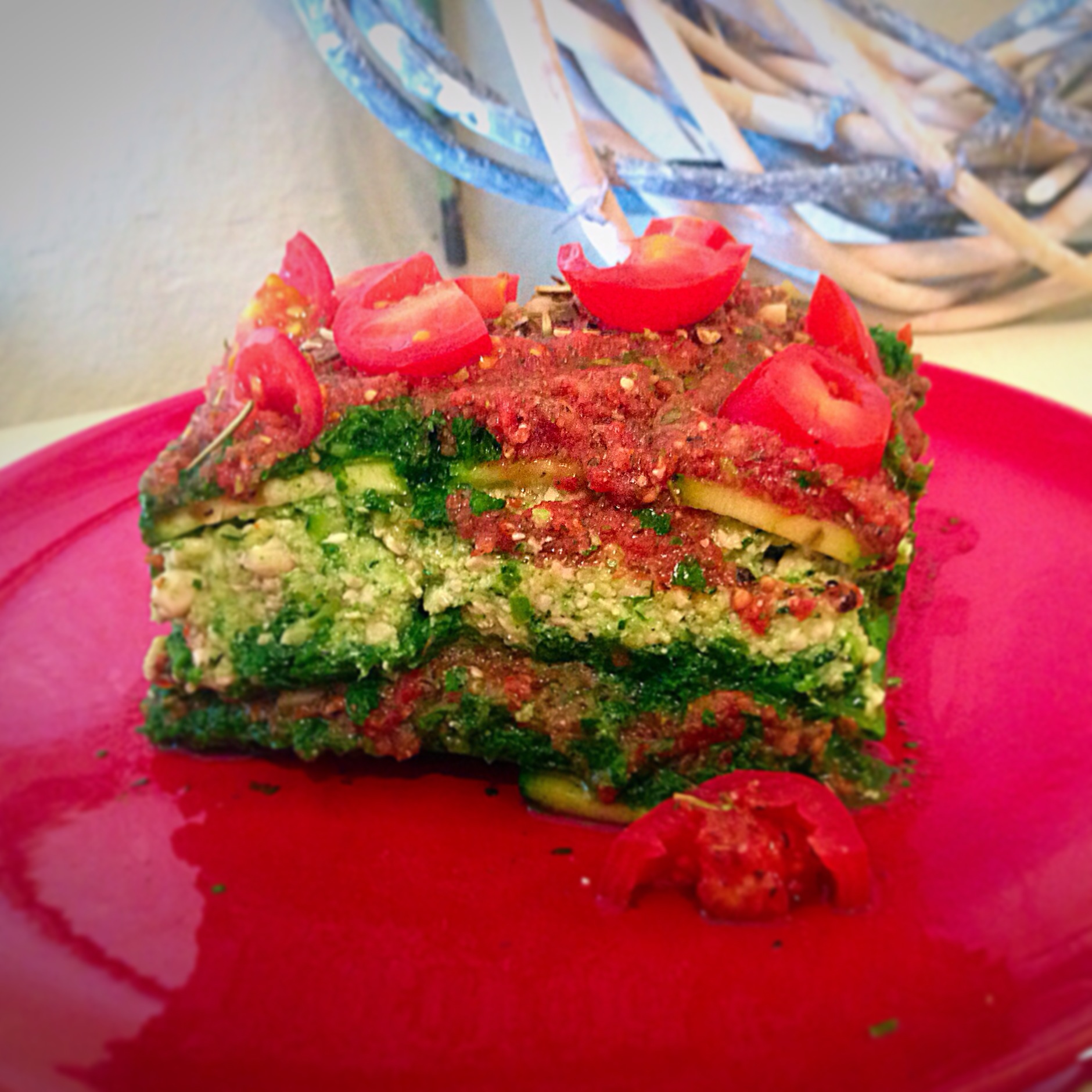 Raw, Vegan Lasagna