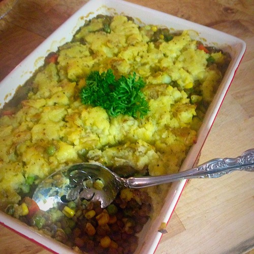 Vegan, Gluten-Free Shepherd’s Pie